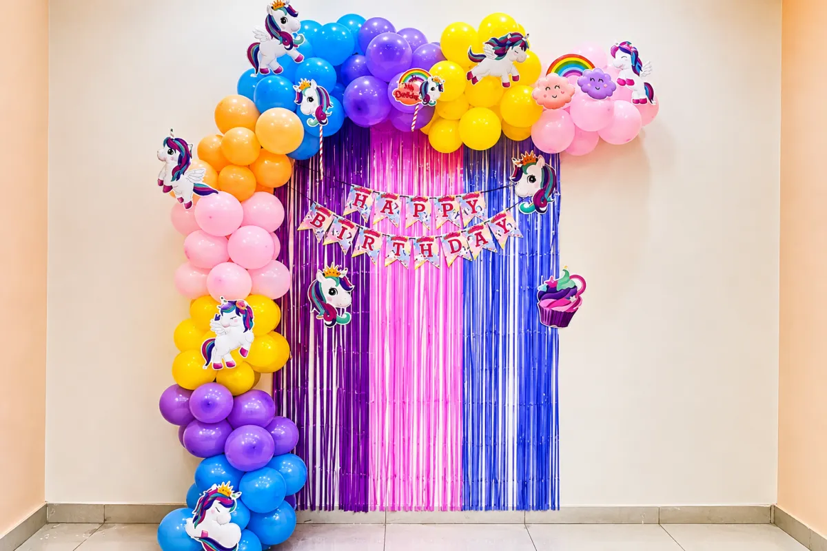 Pastel Unicorn Theme Decoration