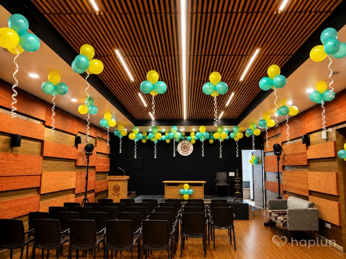 Community Hall Party Decoration