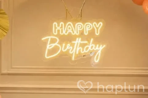Kids Neon Birthday Decor