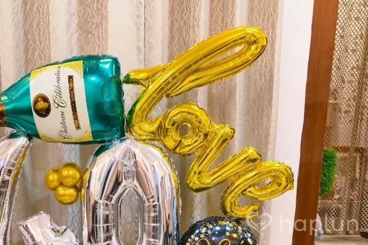 Birthday Balloon Marquee Decoration