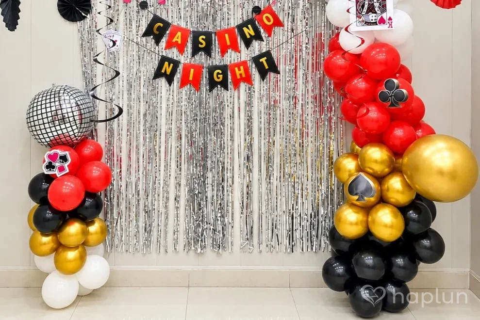 Card Theme Balloon Decoration