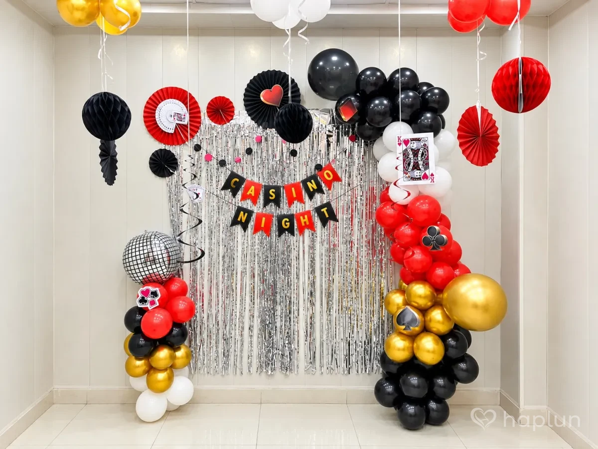 Casion Party Night Decor