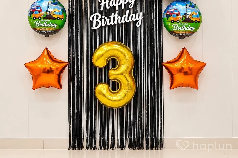 Little Builder Balloon Decoration