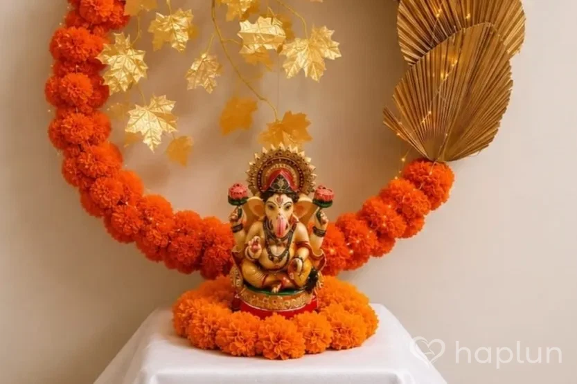 Traditional Ganpati Decoration