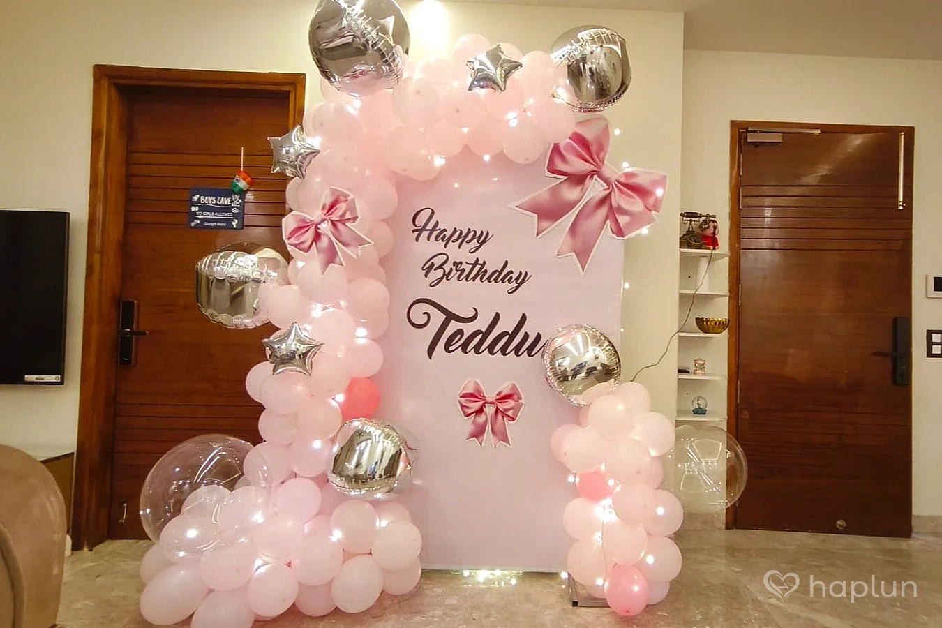 Classic Pink Bow Decor