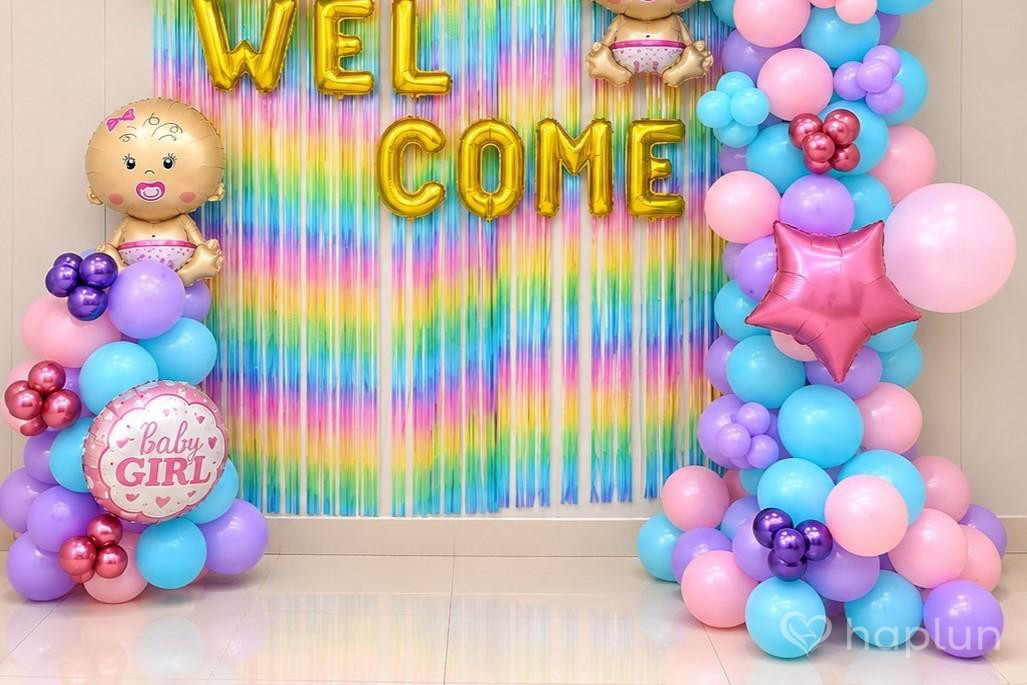 Colorful Baby Welcome Decoration
