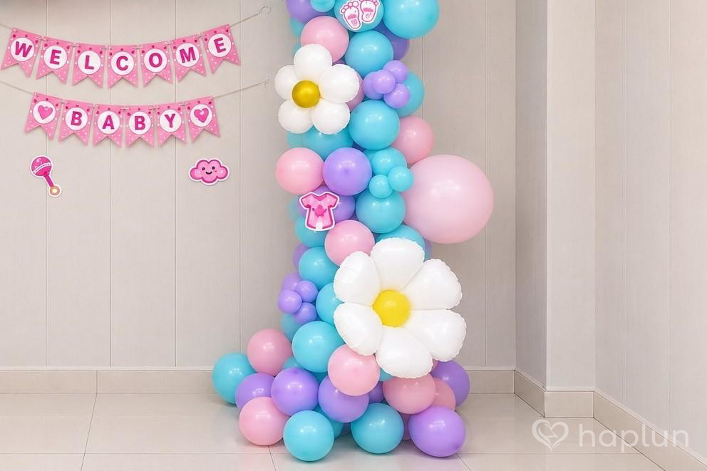Daisy Flower Baby Welcome Decor