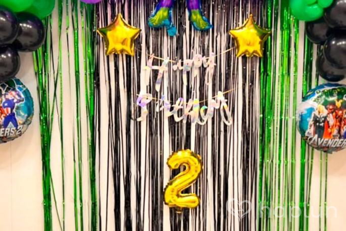 Hulk Theme Birthday Setup