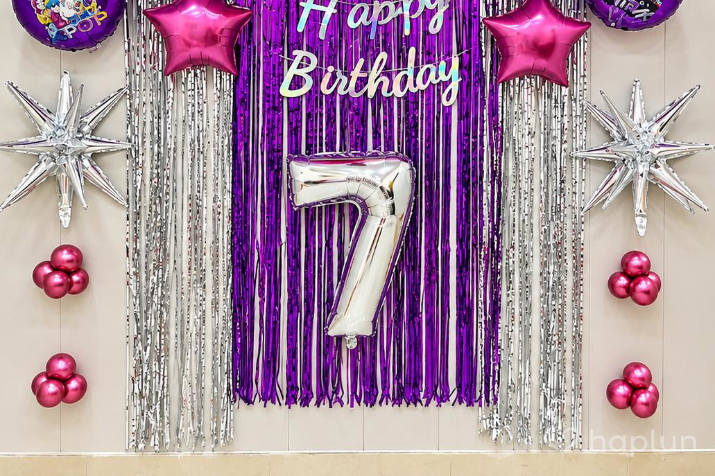 K-Pop Demon Birthday Decoration
