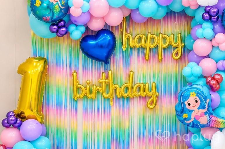 Kids Birthday Mermaid Theme Decoration