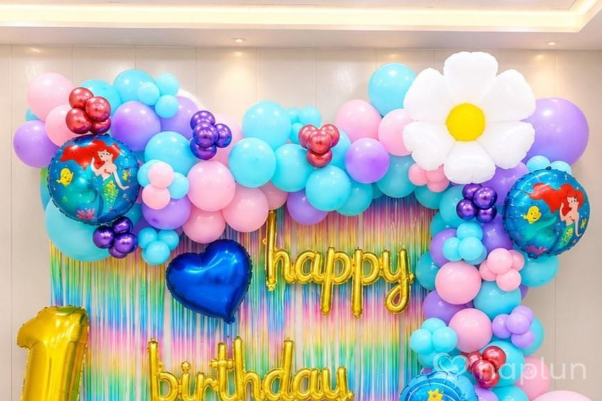 Mermaid Birthday Balloon Surprise