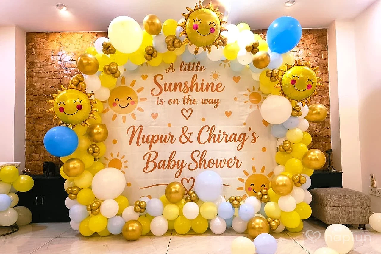 Premium Sunshine Baby Shower Decor