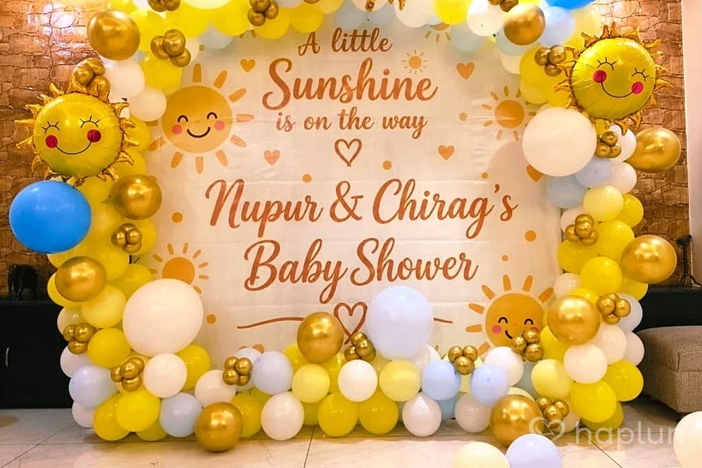 Sunshine Baby Shower Decor