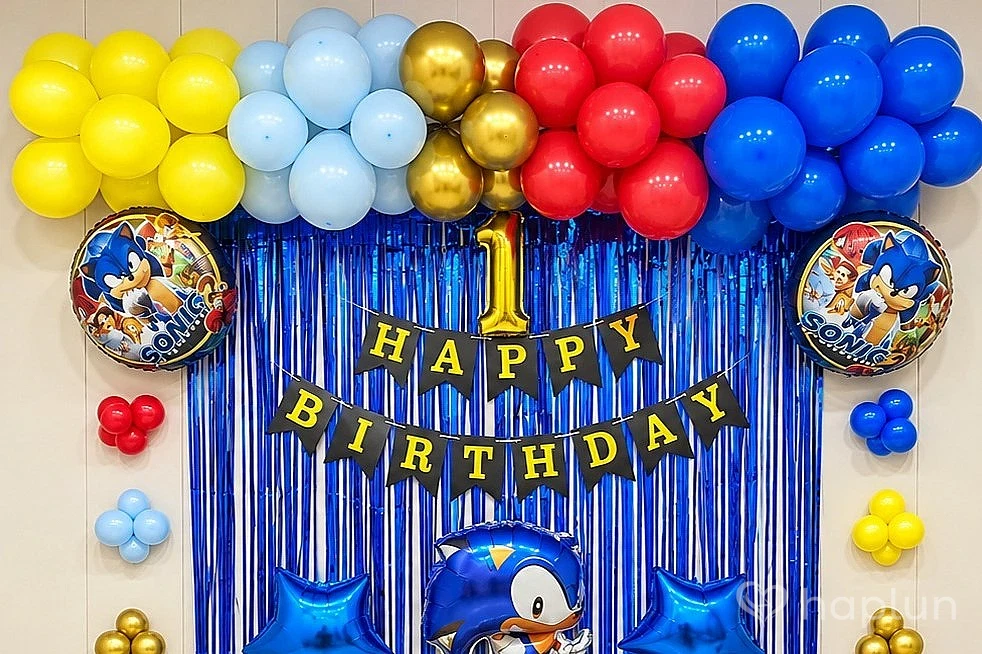 Super Sonic Bash Decor