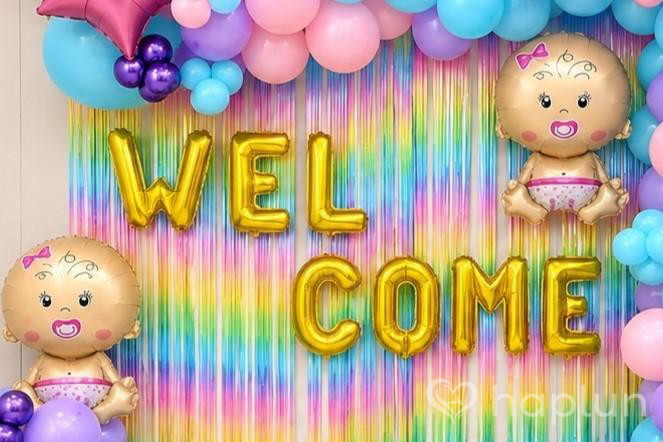 Twin Girl Welcome Decoration at Home