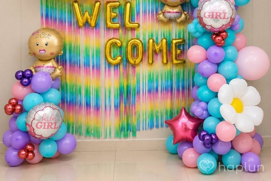 Twins Baby  Welcome Decor